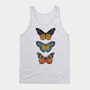 Botanical Butterflies Tank Top